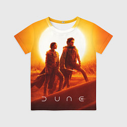 Детская футболка Пол Атрейдес и Чани Dune part two