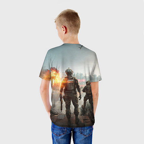 Детская футболка Битва за Бруклин из Battlefield 6 / 3D-принт – фото 4