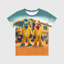 Детская футболка Zoidberg and Bender - Breaking bad soap opera