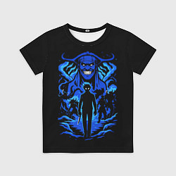 Детская футболка Аниме Поднятие уровня в одиночку