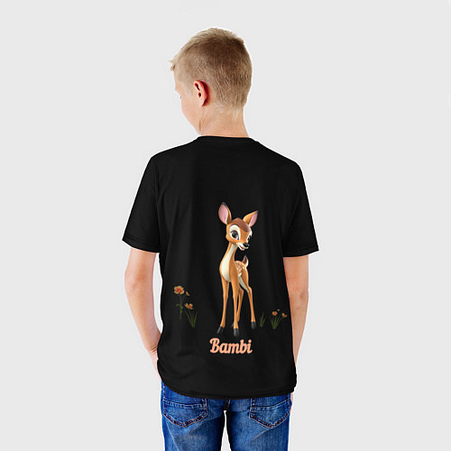 Детская футболка Bambi / 3D-принт – фото 4