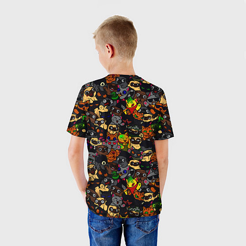 Детская футболка Paw / 3D-принт – фото 4