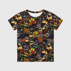 Футболка детская Paw, цвет: 3D-принт