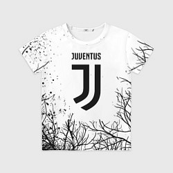 Детская футболка Ювентус черные деревья