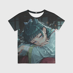 Детская футболка Маомао с кошачьими ушками