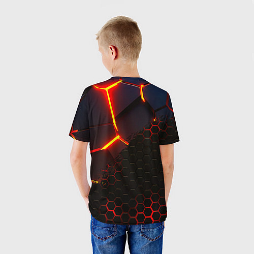 Детская футболка Monster energy броня краски / 3D-принт – фото 4