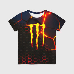 Детская футболка Monster energy броня краски