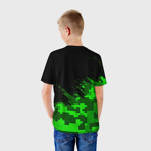 Детская футболка Ливерпуль камуфляж краски / 3D-принт – фото 4