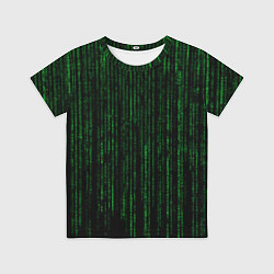 Детская футболка Матрица - код