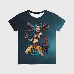 Детская футболка League of Legends Jinx