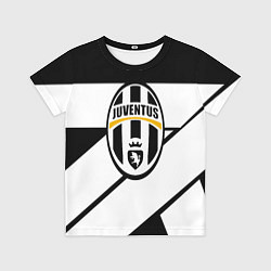 Детская футболка Ювентус полосы геометрия линии