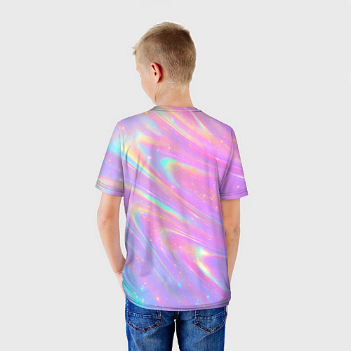 Детская футболка Дьявол носит Пурада пародия с белой кошкой / 3D-принт – фото 4