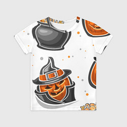 Футболка детская Candy halloween, цвет: 3D-принт