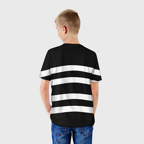Детская футболка Bayern Mnchen волны / 3D-принт – фото 4