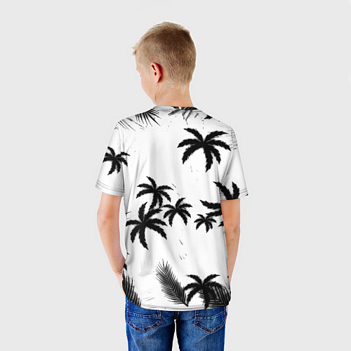 Детская футболка Бавария Мюнхен тропики / 3D-принт – фото 4