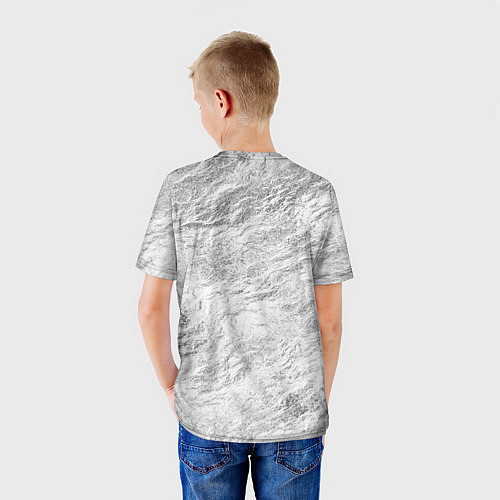 Детская футболка Древний воин с топором и медведь / 3D-принт – фото 4