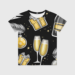 Детская футболка Новогодний вайб