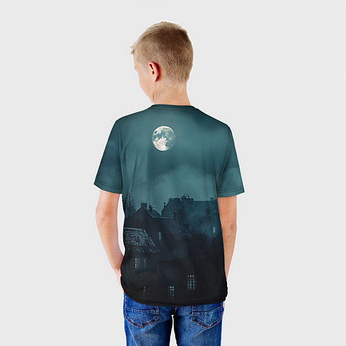 Детская футболка Вампирша МаоМао - Монолог Фармацевта аниме Хэллоуи / 3D-принт – фото 4