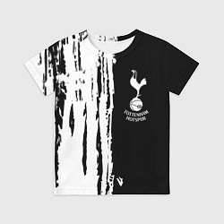 Детская футболка Tottenham Hotspur белые краски