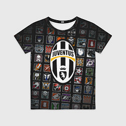 Детская футболка Juventus ачивки паттерн
