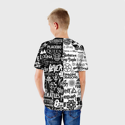 Детская футболка Juventus рок музыка / 3D-принт – фото 4