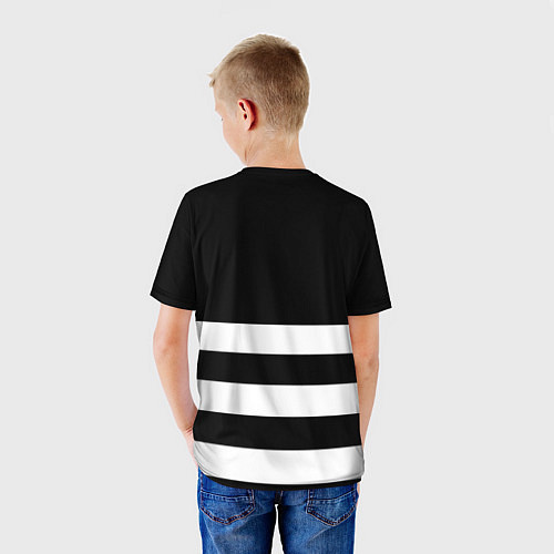 Детская футболка Juventus линии / 3D-принт – фото 4