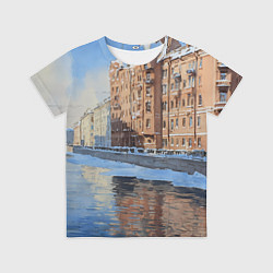Детская футболка Зимний Санкт-Петербург