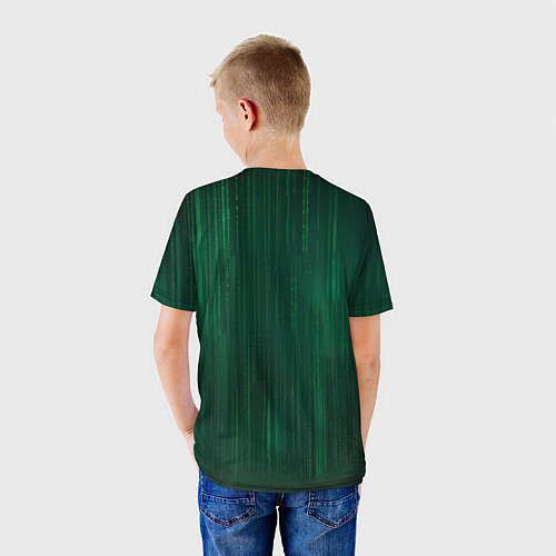 Детская футболка Хакер лошадь / 3D-принт – фото 4