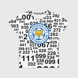 Детская футболка Лестер сити цифры символы