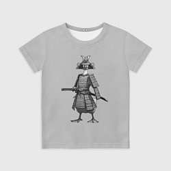 Детская футболка Гусь-самурай с катаной