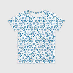 Детская футболка Весёлые снеговики