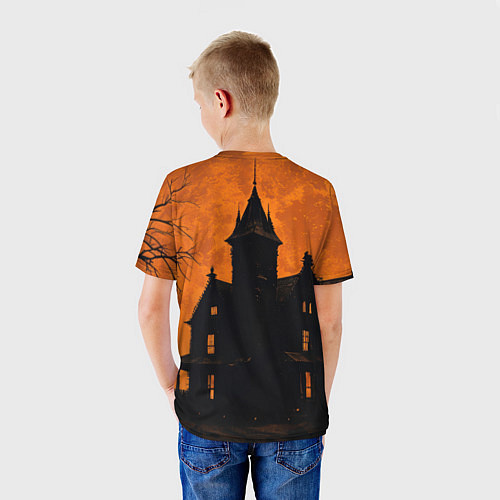 Детская футболка Хэллоуинский страж / 3D-принт – фото 4