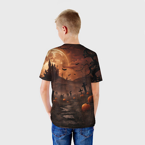 Детская футболка Мумия в ожидании / 3D-принт – фото 4