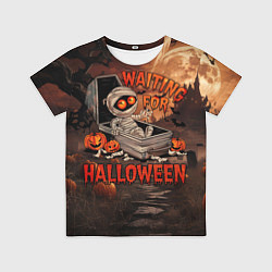 Футболка детская Мумия в ожидании, цвет: 3D-принт