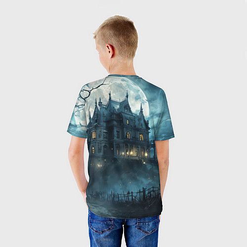 Детская футболка Дух у замка / 3D-принт – фото 4