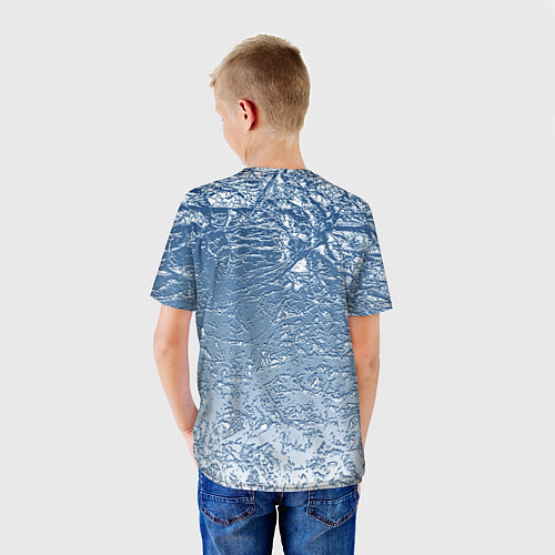Детская футболка Налипший снег / 3D-принт – фото 4