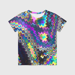 Детская футболка Абстракция переливы