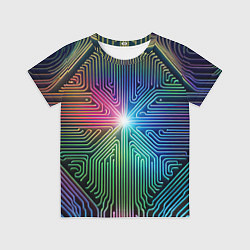 Детская футболка Линейная графика