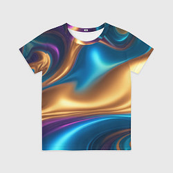 Детская футболка Сплавы разноцветные