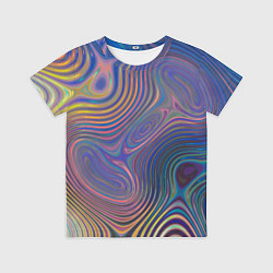 Детская футболка Абстрактная рябь