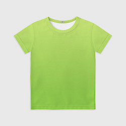 Детская футболка Color lime green