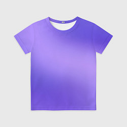 Детская футболка Color purple gradient