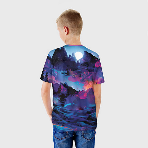 Детская футболка 2026 Фэнтези лошадка / 3D-принт – фото 4