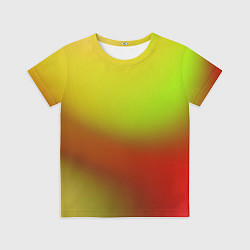 Детская футболка Color multicolored gradient