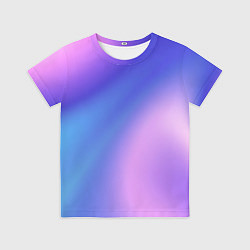 Детская футболка Color multicolored gradient