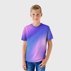 Футболка детская Color multicolored gradient, цвет: 3D-принт — фото 2