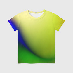 Детская футболка The color is multicolored