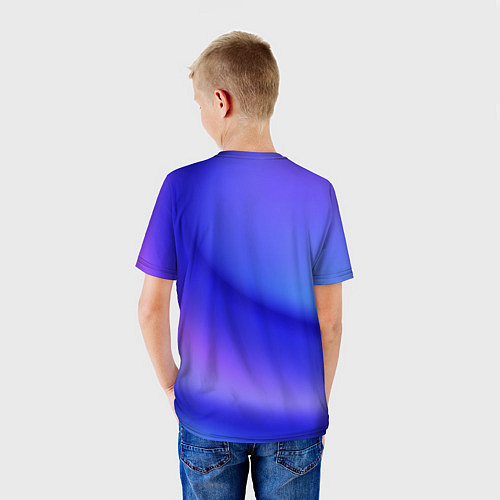 Детская футболка The color is multicolored / 3D-принт – фото 4