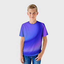 Футболка детская The color is multicolored, цвет: 3D-принт — фото 2