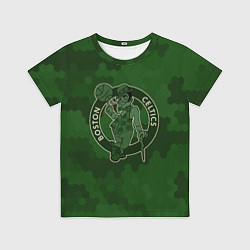 Детская футболка NBA Celtics camo